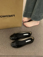 Bailarinas Lazo Piel Sintética
