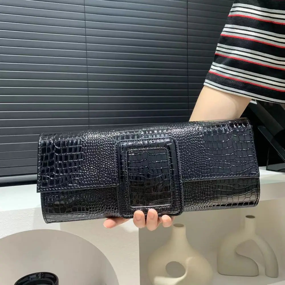 Bolso Patrón Cocodrilo