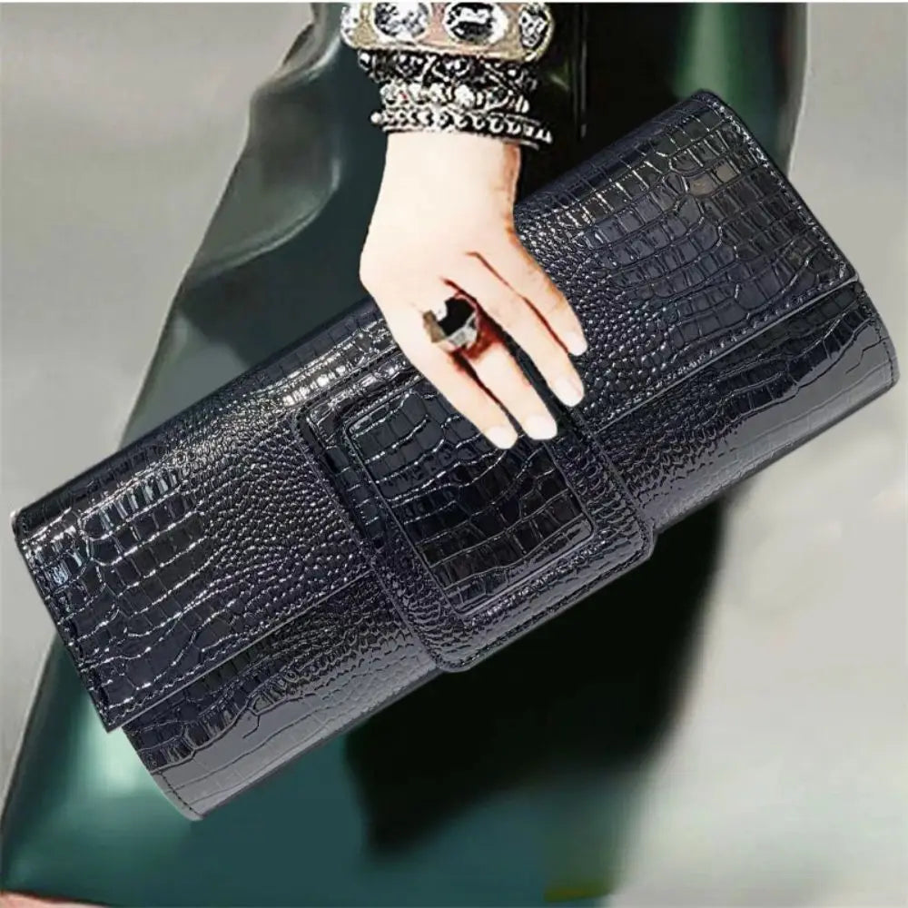 Bolso Patrón Cocodrilo